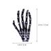 Lurrose 6Pcs Halloween Skeleton Hands Hair Clips - Gothic Bone Claws for Punk Rock Party Dress Up - Buy Online on GoSupps.com