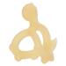Sensory 3D Dinosaur Teether Toy for Newborns - Safe Silicone Infant Teething Toy with Nano Silver - Buy Online on GoSupps.com