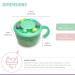 Buy melii Abacus Snack Container for Kids - Mint Green Removable Food Trap | Ideal for Toddlers & Babies - International Shipping Available - Buy Online on GoSupps.com