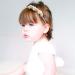Baby Girl Flower Headbands Set - 3Pcs Elastic Hair Band Crown Wraps for Newborn Infant Toddler by mligril (Beige) - Buy Online on GoSupps.com