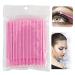 Coobbar 100pcs Micro Disposable Eyelash Extension Brushes - Durable Pink Mascara & Glue Cleaning Sticks for Women | International Shipping Available - Buy Online on GoSupps.com