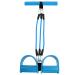 Toddmomy Pedal Tensioner Multifunction Tension Rope 3-Tube Elastic Yoga Pedal Puller Resistance Band Pedal Expander Fitness Equipment for Stretching Slimming Training Blue