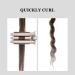 ANKROYU Three Barrel Curling Iron Portable Crimpers Professional Hair Curling Wand Salon Hairstyling Waver Hair Crimper Adjustable Quickly Curling Wand for Travel Party(US) - Buy Online on GoSupps.com