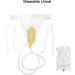 Buy Wearable Urinal Pee Holder for Men - 1000ml Urine Collection Bag for Elderly & Bedridden Patients - Comfortable Discreet Urinal Solution - Buy Online on GoSupps.com