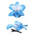 12-Piece Bohemia Orchid Flower Alligator Clips - Tropical Hair Pins for Women & Girls - Buy Online on GoSupps.com