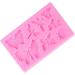 3pcs Silicone Soap Mold Resin Silicone Molds Dumplings Storage Nonstick Silicone Moulds Resin Moulds Silicone Molds for Soap Cookie Cutters DIY Soap Mold Polymer Clay Chocolate Size 1x3pcs Pinkx3pcs - Buy Online on GoSupps.com