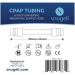 Snugell 6-Foot Universal CPAP Tube | Compatible with Most CPAP Machines | BiPAP BiLevel Device | High-Quality CPAP Tubing - Buy Online on GoSupps.com