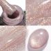 15ml Reflective Glitter Rubber Base Gel Nail Polish Glass Bottle Sparkling Sequins Soak Off UV LED Gel Varnish for Manicure - (Color: 7)