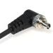 Foto&Tech 90in Stretch/23in Coiled Heavy Weight 3.5mm Male Flash PC Sync Cable with Screw Lock - Compatible with PocketWizard Plus III/Plus II, Nikon, Canon DSLR Camera Flash Trigger - Buy Online on GoSupps.com