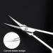 Cuticle Scissors Stainless Steel Manicure Grooming Scissors Curved Slice Pedicure Tool for Nail Stainless Steel Nail Scissors - Buy Online on GoSupps.com