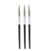 Nail Art Pen Set - 3 Dotting Tools & Brush for Marbling | Rhinestone Handle (Black) - Perfect for Creative Nail Designs - Buy Online on GoSupps.com