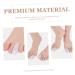 Healeved Silicone Toe Protector Caps - 6 Pairs | Thumb & Big Toe Sleeves for Bunion Relief | Gel Guards for Front Feet - Sebs Material - Buy Online on GoSupps.com