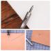 10 Pcs Leather Hole Punch Cutter Set for Crafting - 0.5mm-3.5mm Round Hollow Tools for Watch Bands, Belts, Canvas, Rubber - Ideal for Leatherworking - Buy Online on GoSupps.com