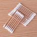 Toruiwa Double-Ended Cotton Swabs - Wooden Sticks for Makeup Removal Ear Cleaning & Wound Care - 100 Pieces - 8.5 x 2 x 7 cm - International Shipping Available - Buy Online on GoSupps.com