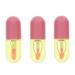 FRCOLOR 3pcs Lip Plumping Lip Tint Lip Protectors Moisturizing Lip Glosses Nourishing Lip Liquids Makeup Lip 5.3x1.6cm As Shown 3