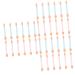Angoily 72 Pcs Eyeshadow Stick Eye Shadow Cosmetic Eyeshadow Sponge Women Eyeshadow Brush Set Miss Mix Tool 15.5X7.8X3CMx3pcs As Shownx3pcs