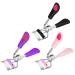 1PC Eyelash Curler with Comb - Steel Wide Angle Eye Makeup Tool for Women & Girls - Perfect Lashes in Purple - Buy Online on GoSupps.com