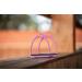 Equinate Stirrups Midway 12cm Pink - Anti-Slip Rubber Tread for Adults & Children - Set of 2 - International Shipping - Buy Online on GoSupps.com