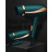 Hair Dryer Professional Ionic Hairdryer 2300W Salon Fast Blow Dryers 3 Heat 2 Speed Settings and Cool Shot Button Low Noise Powerful AC Motor with Hair Nozzle for Home and Salon Brown Small Gift Green - Buy Online on GoSupps.com