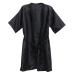 Didiseaon Womens Coat Cape Womens Work Clothes Pajamas for Men Salon Client Smock Work Dress for Women Womens Night Gown Black Kimonos for Women Hair Color Robe Woman Face Apron