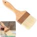 Pastry Brush with Boar Bristle & Wooden Handle | BBQ Basting Oil Brush | Essential Cooking Supplies for Kitchen & Fermentation Basket - Buy Online on GoSupps.com