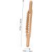 FOMIYES Gua Sha Massage Stick - Muscle Massager Tool with Double-Row Beads | Wooden Scraping Stick for Relaxation & Pain Relief | International Shipping Available - Buy Online on GoSupps.com