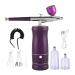 Retasica Airbrush Kit Handheld Rechargeable Airbrush Compressor Airbrush Set Portable for Nail Art Barber Makeup Cake Easy to Use