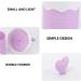 UQMIQURA Face Cleanser Foamer Cup Cute Face Cleanser Bubbler Foam Bubble Maker Travel Skin Care Foam Foamer Cup Facial Cleanser for Girls Face Wash Shower Tools - Buy Online on GoSupps.com