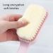 HOCER Long Handle Soft Hair Bath Brush with Back Washing Capability in Pink - Buy Online on GoSupps.com