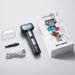 Buy Professional Electric Razor for Men - Detachable Wet/Dry Foil Shaver with Trimmer | 45 Min Runtime | Rechargeable LightCyan - Buy Online on GoSupps.com