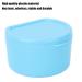Buy Light Blue Dental Retainer Box | Portable Denture Storage Container for Travel & Home | Jewelry Organizer - Buy Online on GoSupps.com