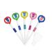 Adore Moomba Tongue cleaner with Safty case Best for child oral care Multicolour (Pack of 5)