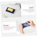Amosfun 6 Pcs Soap Box Small Wallet for Women Soap Dish for Counter Travel Soap Case Decorative Basket Soap Dish for Tile Soap Rack Trays Soap Dishes for Bar Soap Mouse Pad Toilet - Buy Online on GoSupps.com