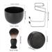 Wallfire Men s Beard Shaving Tool Set | Brush Stand Soap & Bowl for Home & Travel | Premium Barber Essentials - Buy Online on GoSupps.com