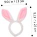 MERRYHAPY Rabbit Ears Headband Girl Hair Accessory Cartoon Plush Headband Rabbit Ears Costume Bunny Headband Hair Bands Rabbit Headbands for Women Bunny Ear Hair Decoration Headbands - Buy Online on GoSupps.com