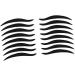 WOONEKY 240 Pairs Eye Make-up Stickers Temporary Eye Liner Eyeliner and Eyelash Stickers Adesivo Black - Buy Online on GoSupps.com