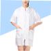 TOVINANNA Hairdresser Clothes Hair Dyeing Clothess Hairdresser Uniform Beauty Salon Uniform Technician Overalls 83X63cm - Buy Online on GoSupps.com