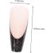 minkissy 1 Set French Coffin Nail Decorative False Nail French Nails Tips Diva Press False Nails Tips Fake French Nails Cute Fake Nails Fake Nail Ornaments Suite Tape Plastic - Buy Online on GoSupps.com