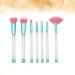 7pcs Glitter Makeup Brush Set | DIY Quicksand Handle | Foundation Powder & Blush Applicator for Flawless Makeup - Buy Online on GoSupps.com