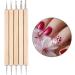 PiniceCore 5pcs 2 Way Wooden Dotting Pen Set - Marbleizing & Nail Art Tools Kit for Perfect Designs | International Shipping Available - Buy Online on GoSupps.com