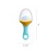 Boon PULP Silicone Baby Feeders 2 Pack Blue/Mustard & Gray/Mint | Soft Fruit & Vegetable Teether | Teething Essentials - Buy Online on GoSupps.com
