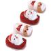 Brishow Christmas False Snow Press on Nails - Antler Short Red Fake Nails 24pcs - Buy Online on GoSupps.com