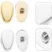 12 Pairs Self-Adhesive Silicone Nose Pads for Glasses - Comfort & Protection for Myopia & Short-Sightedness - Buy Online on GoSupps.com