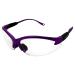 Global Vision Cougar Safety Glasses Nurses Dental Assistant Glasses Shooting Glasses for Women Men Clear Lens Purple
