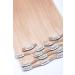 Buy 100% Remy Real Hair Clip-In Extension Set - 7 Parts 60cm Smooth GlamX Dimensions Color 24 Blonde - International Shipping Available - Buy Online on GoSupps.com