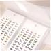 Nail Sticker Album Nail Art Decal Storage Bag Card Display Book Container 80 Slots Nail Art Display Book - Buy Online on GoSupps.com