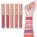 Buy Matte Lipstick Set - 5pcs Mini Waterproof Long Lasting Lipstick & Lipgloss - International Shipping Available - Buy Online on GoSupps.com