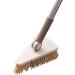 Tile Floor Scrub Brush Triangular & Bendable Design Floor Scrub Brushes Triangular & Bendable Design Stiff Bristle Grout and Corner Scrubber for Cleaning Shower Stiff Bristle Scrubbing Brush - Buy Online on GoSupps.com