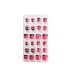 dijiusidy 1 Set Christmas Nail Wraps Cartoons Style Decor Adorable False Fingernails Children Removable Art Decals DIY Manicure PNT-16-11