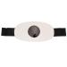 Electrical hip belt device with heating function adjustable massage modes portable to relieve muscle fatigue improved blood circulation - white